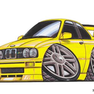 BMW M36 Yellow - Front