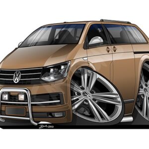 VW T5 Tuning Brown