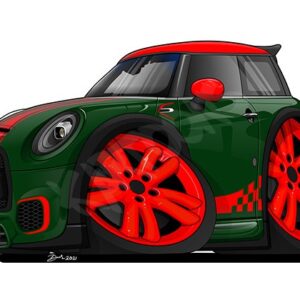 VW Mini Tuning Green & Red