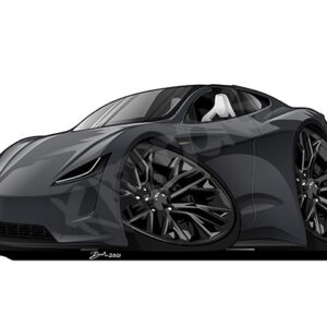 Tesla Roadster Black